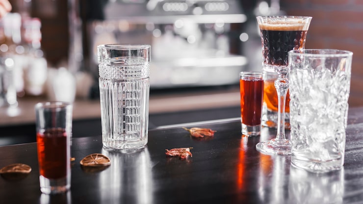 Bar copas bebidas lounge